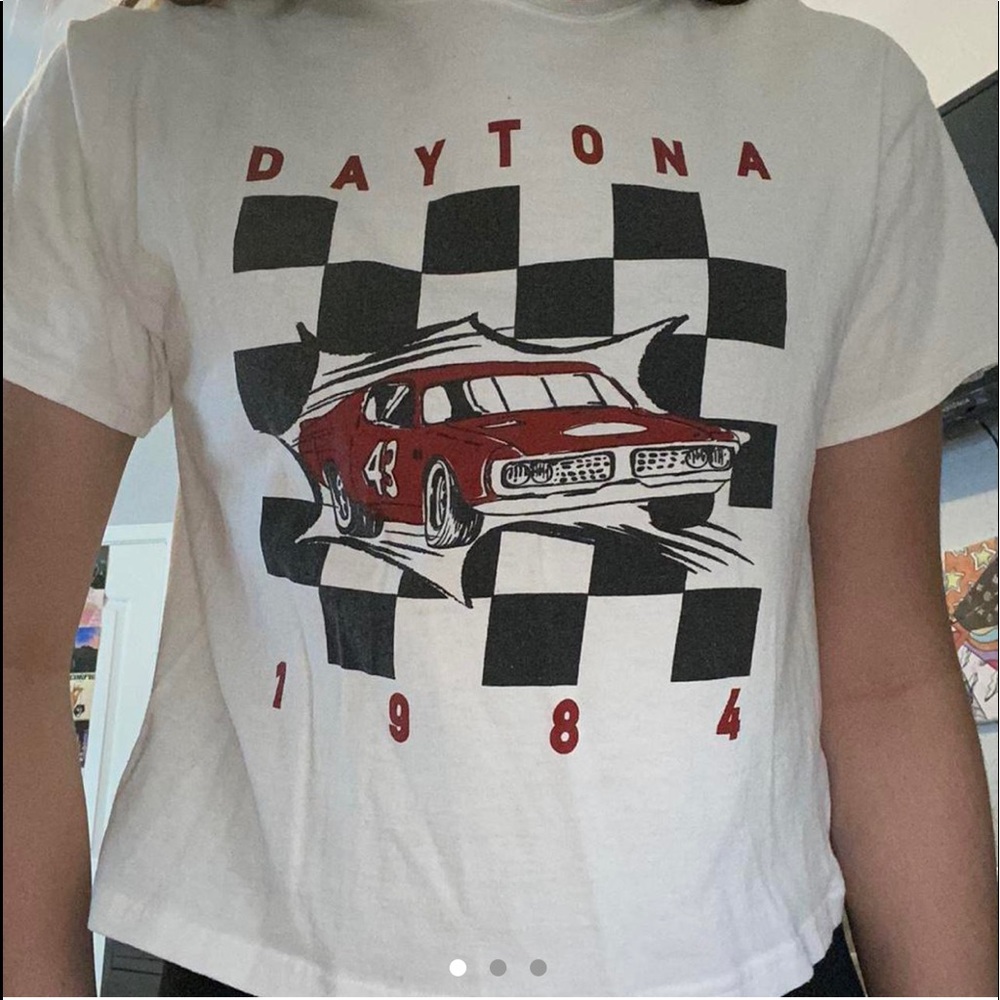 John Galt/Brandy Melville Daytona car graphic tee